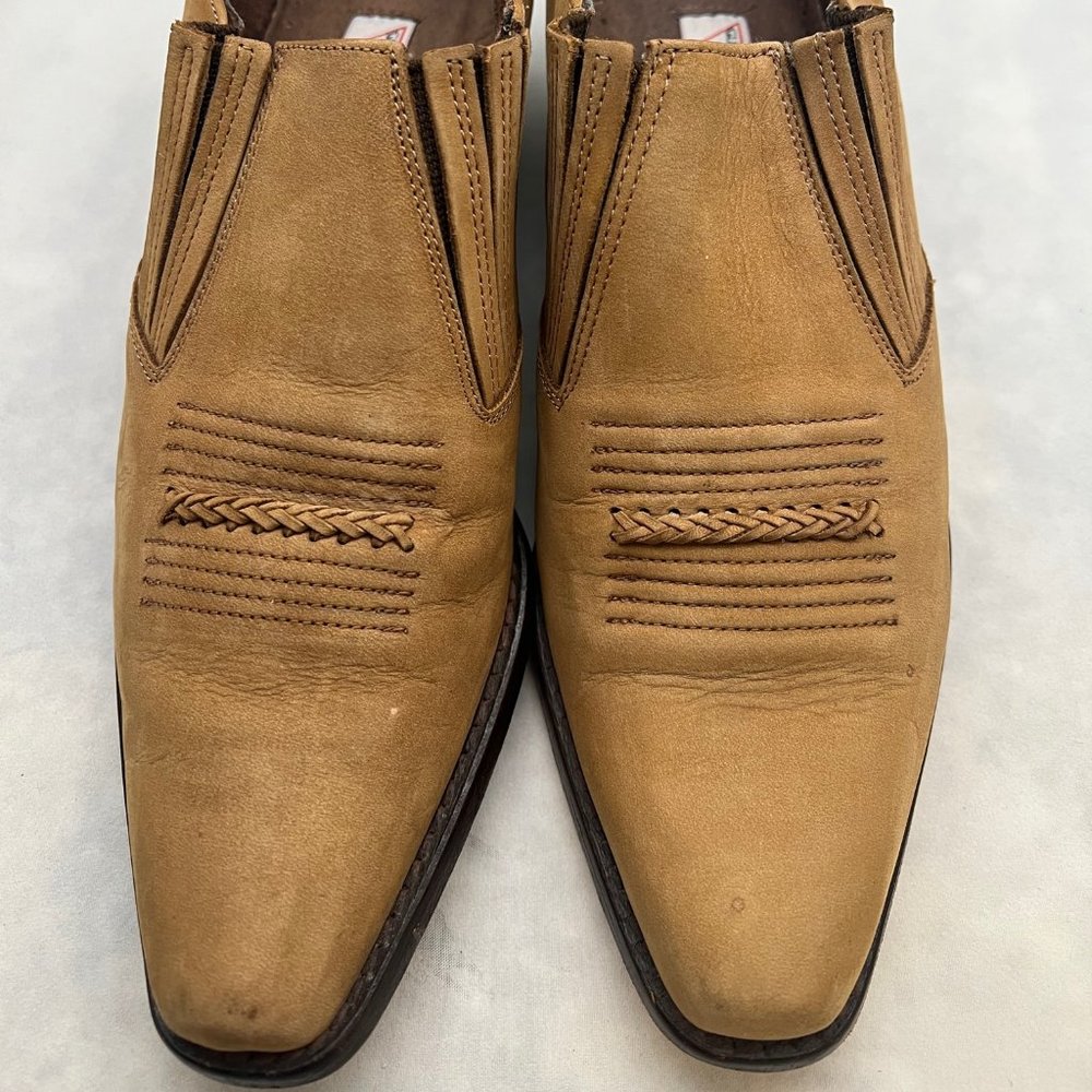 Vintage 90's Guess Georges Marciano Cowboy Western Ankle Boots Booties